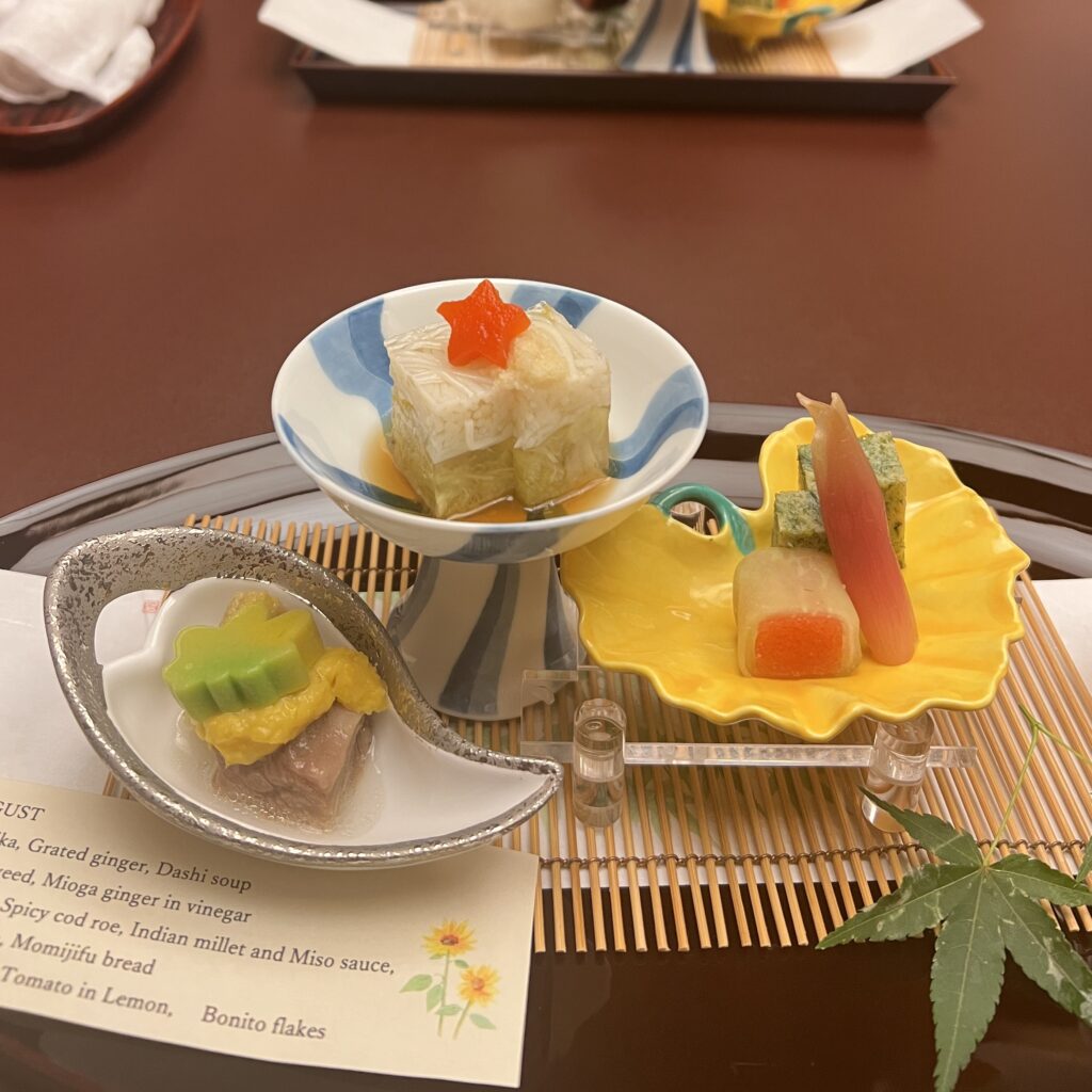 今半套餐前菜