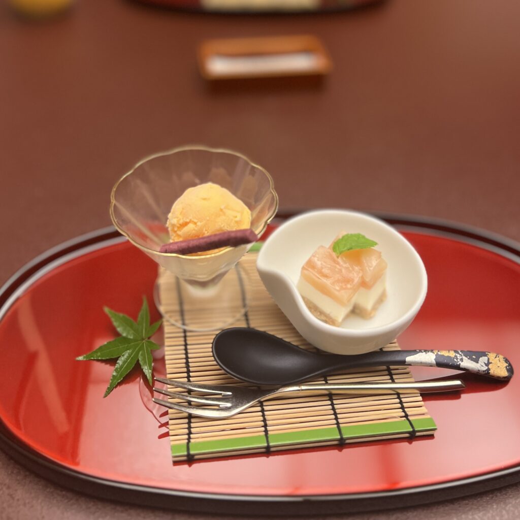 今半套餐甜點