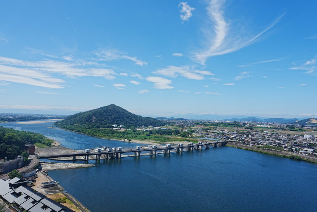 犬山城俯瞰圖